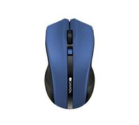 CANYON Souris Optique sans Fil 2,4 GHz avec 4 Boutons, DPI 800/1200/1600, 122 * 69 * 40mm (Blue)