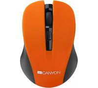 Canyon Wireless usb mouse, Distance: jusqu'à 5m avec 3 boutons + molette de défilement - orange