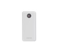 Canyon CNE-CPB2002W Batterie Externe 20000mAh Blanc, USB Type-C, 2x USB Type-A, Quick Charge 3.0, Power Delivery 20W, Écran LED