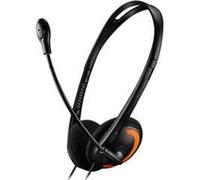 Canyon CNS-CHS01BO Canyon Headset HS-01 2x3.5mm Audio Mikrofon black/orange retail