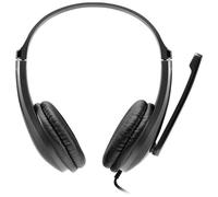 Canyon CNS-CHSU1B - Micro-casque - sur-oreille - filaire - USB-A - noir