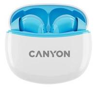 Canyon CNS-TWS5BL - Écouteurs sans fil avec micro - intra-auriculaire - Bluetooth - bleu Bleu