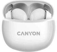 Canyon CNS-TWS5W - Sans fil - appel/musique/sport/quotidien - 20 - 20000 Hz - 36 g - casque - blanc