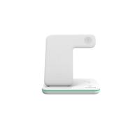Canyon CNS-WCS303W Chargeur sans Fil à Induction 15W Blanc - Compatible Apple & Smartphones/Écouteurs QI - 12/9V 2/2.7A - USB Type-C Inclus