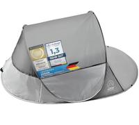 Canyon Cruise Tente de Plage Pop-up à Coquillages, Rapide comme l'éclair et Super Facile, Tente à Lancer à Montage Automatique 140 x 100 x 240 cm (Bleu)