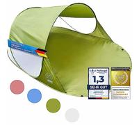 Canyon Cruise Tente de Plage Pop-up à Coquillages, Rapide comme l'éclair et Super Facile, Tente à Lancer à Montage Automatique 140 x 100 x 240 cm (Vert)