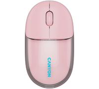 CANYON mouse OnClick 24 BT/ Wireless Transparent/Pink