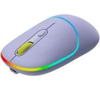 Canyon MW-22, souris optique sans fil 2en1 Bluetooth / Wireless USB, 800/1200/1600 DPI, 4 impressions, violet