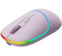 Canyon MW-22, souris optique sans fil 2en1 Bluetooth / Wireless USB, 800/1200/1600 DPI, 4 print, rose