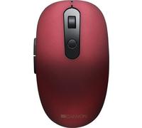 Canyon MW-9, souris optique sans fil 2en1 Bluetooth / Wireless USB, 800/1000/1200/1500 DPI, 6 caractères, rouge