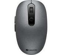 Canyon MW-9, souris optique sans fil 2en1 Bluetooth / Wireless USB, 800/1000/1200/1500 DPI, 6 caractères, gris