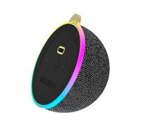 CANYON OnMove 13 Enceinte Bluetooth magnétique, 5 W, compatible MagSafe, éclairage RVB, couplage stéréo TWS, batterie 600 mAh, charge USB-C, noir