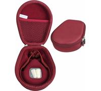 Canyon Red Travel Case Compatible with AFTERSHOKZ Trekz Air Sport Bluetooth Bone Conduction Earphones Bone Conduction Wireless Bloothooth Headset (AS650)