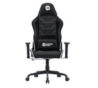 CANYON Shift MCCH01 Transformer Chaise de gaming en maille/tissu - Dossier réglable de 90° à 180°, mousse moulée à froid, cadre en métal, appui-tête et soutien lombaire, accoudoirs 2D - Noir