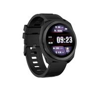 CANYON Smartwatch SW83 Montre de fitness IPS 1,35" GPS STRAVA 128 modes sportifs, SpO2 et fréquence cardiaque en temps réel 150+ cadrans, podomètre, moniteur de stress et de sommeil, montre de santé