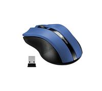 CANYON Souris Optique sans Fil 2,4 GHz avec 4 Boutons, DPI 800/1200/1600, 122 * 69 * 40mm (Blue)