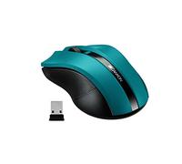 CANYON Souris Optique sans Fil 2,4 GHz avec 4 Boutons, DPI 800/1200/1600, 122 * 69 * 40mm (Green)