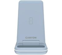 Canyon Station d'accueil sans Fil 3 en 1 Pliable / 15 W/QI/LED Bleue