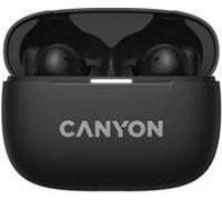 Canyon TWS-10, On Go, 10 ANC, casque intra-auriculaire Bluetooth sans fil, station de charge en cassette, noir