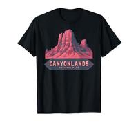 Canyonlands National Park Utah Zion Bryce Canyon Arches Rose T-Shirt