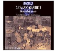 Gabrieli, G. – Canzoni Et Sonate Da Sona – Import
