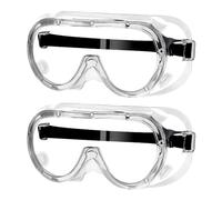 Canzoon 2 pièces lunette de protection travail Lunettes de protection, Surlunettes de Sécurité Anti-rayures Idéal pour Bricolage, Chimie, Travaux, Chantiers