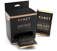 Canzt Sneaker Wipes - Lingettes Nettoyantes pour Chaussures, Sneakers & Baskets - Convient au Cuir, Daim & Tissu - 30 Lingettes Individuelles