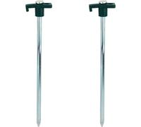 Cao 715 6 Piquets Clous sols durs 180 mm Adulte Unisexe, 180mm (Lot de 2)