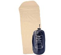 Cao C.A.O. -Drap Housse en Coton-Couleur Ecru-Longueur 230 cm-Largeur (50 cm au Pieds / 75 cm à la tête) Momie Adulte Unisexe, sans, 230x75cm