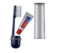 Cao Camping Brosse à Dents avec Tube, Mixte Adulte, Bleu, Taille unique