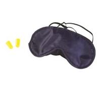 CAO Camping Kit de sommeil – Cache-jour + bouchons d'oreilles noirs
