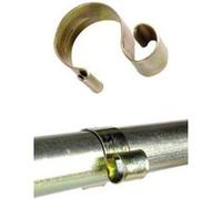 Cao Pack de 10 Clips Tente intérieur, 61x13x2mm, Or