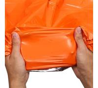 C.A.O. Cao Couverture de Survie Réutilisable - 210 x 130 cm - Orange/Argent
