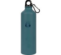 Cao - Gourde "ART" 0,75 litres en Aluminium - Couleur Bleu Marine- Hauteur 25 cm - Diamètre ø 7,3 cm