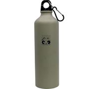 Cao - Gourde "ART" 0,75 litres en Aluminium - Couleur Crème - Hauteur 25 cm - Diamètre ø 7,3 cm