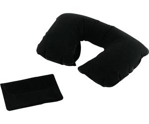 Cao - Oreiller Voyage en PVC - Couleur Noir - Longueur 43 cm - Largeur 27 cm