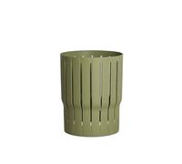 CAOJLjiaxiang-2012 Poubelle pour maison, salon, chambre, salle de bain de grande valeur, toilettes, bureau, chambre à coucher, lumière de luxe créative rétro (vert)