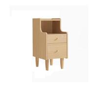 CAOJLjiaxiang-2012 Table de chevet en bois avec organiseur et armoire de rangement, table d'appoint pour chambre, salon ou studio