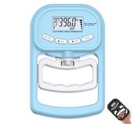 CAOJS Entraîneur de Force de préhension de 180 kg, testeur de Force de préhension avec écran LCD, poignée à écartement réglable, Portable et précis, idéal pour Le Sport, l'école et la Maison