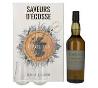 Caol Ila MOCH Saveurs D'Ècosse Set 43% Vol. 0,7l in Giftbox with 2 glasses