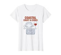 Caostal Croûte et Bouchons en liège Sardines Visite du vignoble T-Shirt