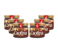 Caotina Choco-Crème 6 x 300 g | Pâte au chocolat sans huile de palme | 6 x 300 g de pâte à tartiner au chocolat | Avec véritable chocolat suisse | Sans huile de palme | Certifié Rainforest