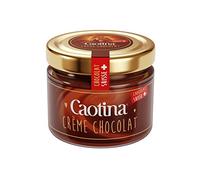 Caotina Chocolate Crème, pain au chocolat tranché à base de chocolat suisse, durable et certifié, 2x300g