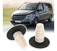 Caoutchouc à Ressort, 2pcs Tampon D'arrêt Lame De Suspension En Caoutchouc Pour Mercedes Benz W447 W448 Essieu Arrière à Ressort Supplémentaire Pour Classe V Oem 4473240100 Arrière Gauche Et Droite