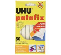Caoutchouc Adhésif Patafix Blanc Amovible Paquet De 80 Caoutchouc