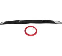 Caoutchouc ailes arrières fuselage spoiler lèvres noir universel aérodynamique modification automobile accessoires