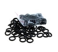 Caoutchouc - Assortiment Joint Torique | Lot de 50 Joints toriques en Caoutchouc | Kit d'assortiment Rondelles Entretoises pour Tuyau de Pression de Robinet Automobile et réparation de Moteur