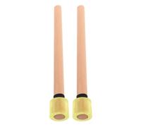 Caoutchouc Baguettes de Batterie en Bois Silencieuses pour Apprentissage | Bruit, Poids Équilibré, pour Pratique et Leçons, Musicien Professionnel et Élève