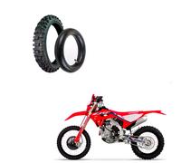 Pneu moto Vee Rubber 100/80 VRM 294 TT Noir 17"