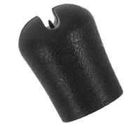 Caoutchouc Capuchon de Talon de Canne à Pêche 19mm Noir | Absorption D'impact, Adapté aux Constructeurs, Protège les Porte- , Design Profilé
